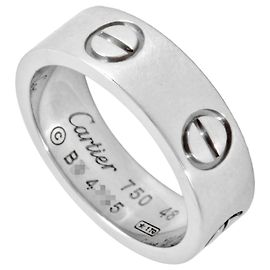Anello Love Cartier in oro bianco 18K