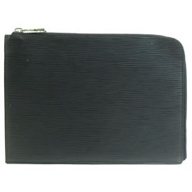 Clutch in pelle Epi Louis Vuitton