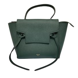 Borsa a Cintura Nano CELINE in Verde - Céline