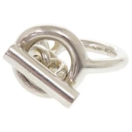 Bague en argent 925 Croisette d'Hermès