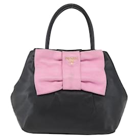 Prada Bow Tote aus Leder