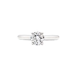 Solitaire Cartier, '1895', platino.