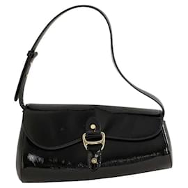 Borsa a spalla in pelle nera - Ralph Lauren
