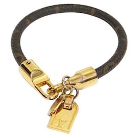 Louis Vuitton Bracciale in Oro Monogramma