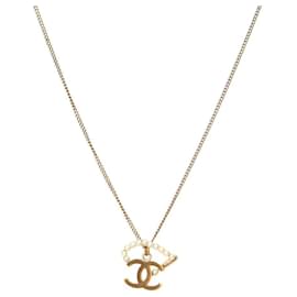 Collana in Oro CC con Perle - Chanel