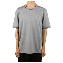 T-shirt con rifinitura RWB - Thom Browne