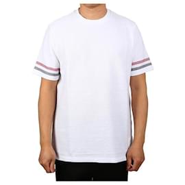 Thom Browne Kurzärmeliges Streifenshirt