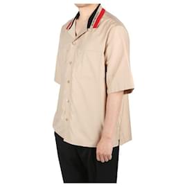 Burberry Camicia a maniche corte con dettaglio logo