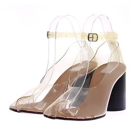 Maison Martin Margiela Tacchi trasparenti "Tabi"
