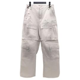 Balenciaga Pantaloni Cargo Beige Large Garde-Robe