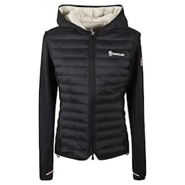 Baumwoll-Padding-Cardigan mit Reißverschluss - Moncler