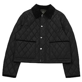Burberry Kurze gesteppte Nylonjacke