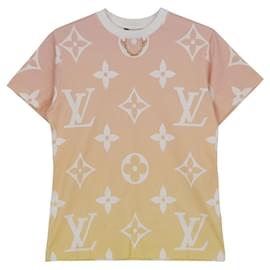 T-shirt a maniche corte con decorazione a catena logo taglia - Louis Vuitton