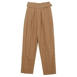 Pantalones de tiro alto - Fendi