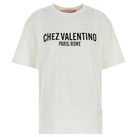 Bedrucktes Jersey-Baumwoll-T-Shirt - Valentino