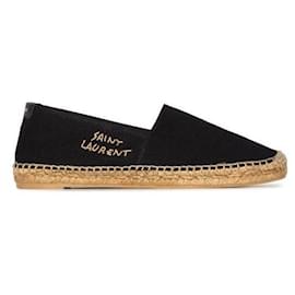 Espadrillas con logo ricamato - Saint Laurent