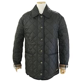 Burberry Giacca trapuntata Dalry in poliestere nera