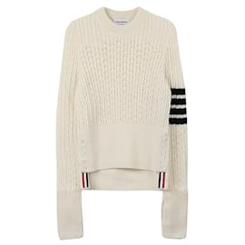 Woll-Punktmuster-Pullover für Frauen - Thom Browne
