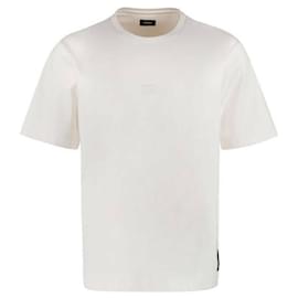 T-Shirt mit kurzen Ärmeln und Logo - Fendi