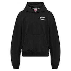 Baumwollbestickter Hoodie - Kenzo