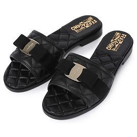 Salvatore Ferragamo Slide NERO