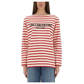 She Gestreiftes T-Shirt - Valentino