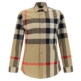Camicia in cotone a quadri - Burberry