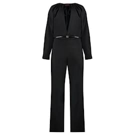 Gucci Mono de lana con cinturón