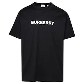 Logo Baumwoll-T-Shirt mit kurzen Ärmeln - Burberry
