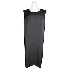 Vestido negro con espalda descubierta Acne