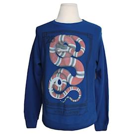 Moletom masculino azul royal - Gucci