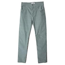 Pantalones de pana verde menta Isabel Marant