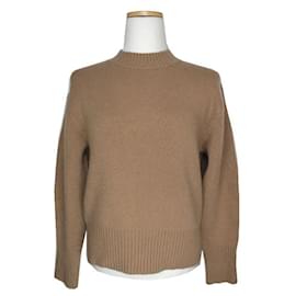 Beige Woll-Kaschmir-Strickoberteil - Vince