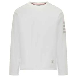 Langarm-T-Shirt aus Baumwolle - Thom Browne