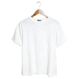 Dior Oblique Kurzarm-T-Shirt aus Frottee