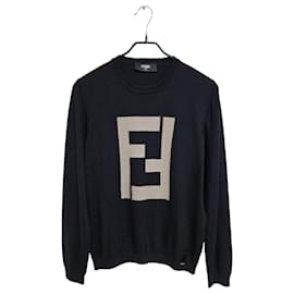 Cashmere-Strick mit FF-Logo - Fendi