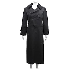 Burberry Schwarzer Damen-Trenchcoat aus London