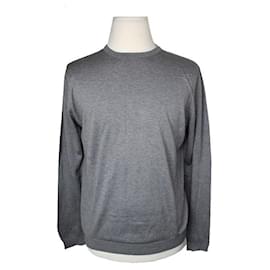 Dunkelgraues Strickoberteil für Herren - Prada