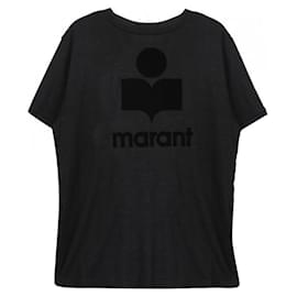 Camiseta de lino de manga corta - Isabel Marant
