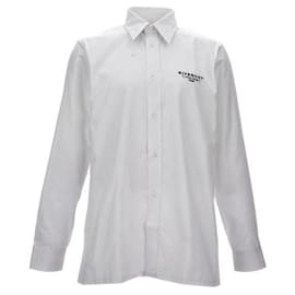 Camicia in popeline con stampa a timbro - Givenchy