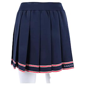 Falda de punto elástico Gucci