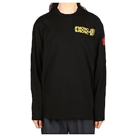 Langarm-T-Shirt mit Moncler Grenoble-Logo
