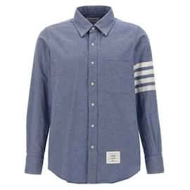 Flannel Bar Hemd - Thom Browne