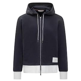 Sudadera con cremallera de jersey clásico - Thom Browne