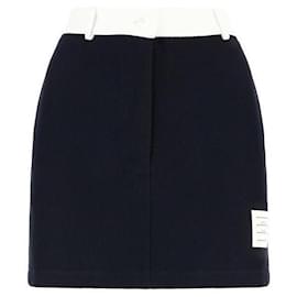 Falda Mini de Twill Técnico - Thom Browne