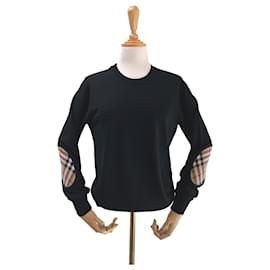 BEMPTON Damen Wollstrickpullover SCHWARZ - Burberry