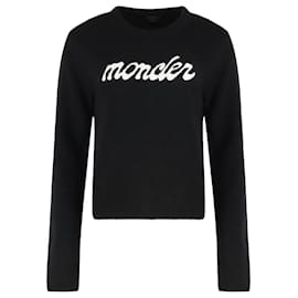 Pullover mit gesticktem Logo - Moncler