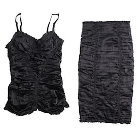Dolce & Gabbana Set Top Bustier e Gonna Dolce Gabbana