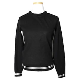 Schwarzes und weißes Strickoberteil von Isabel Marant