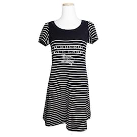 Burberry Vestido Rayado Blue Label